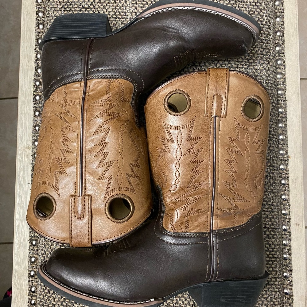 Austin Western Boots - Youth size 4